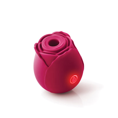INYA The Rose Silicone Suction Rechargeable Vibrator - Red