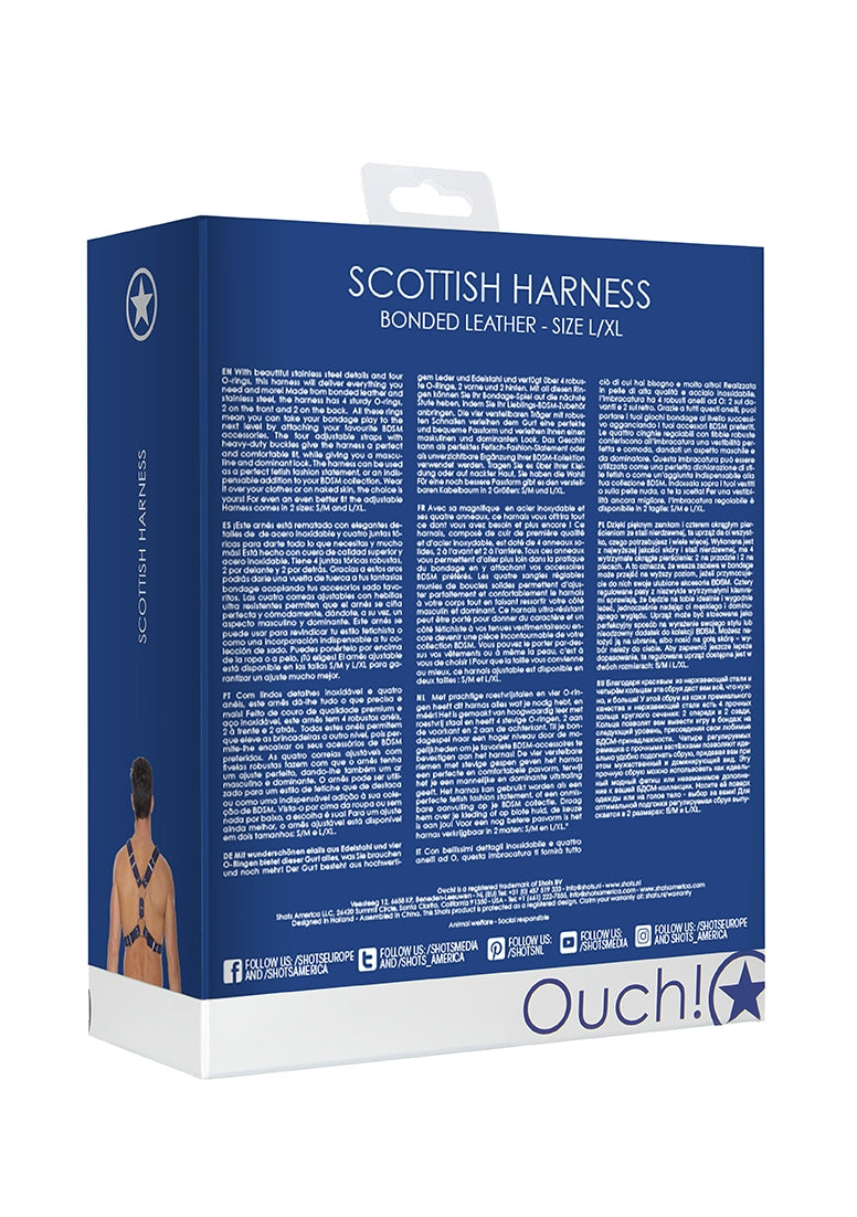 Scottish Harness - L/xl - Blue