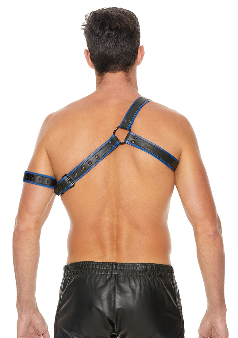 Gladiator Harness - One Size - Blue