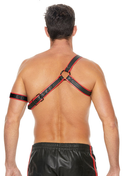 Gladiator Harness - One Size - Red