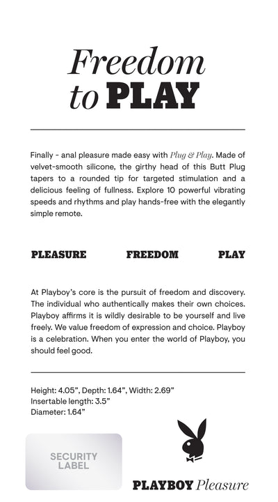 Plug & Play - Playboy Pleasure