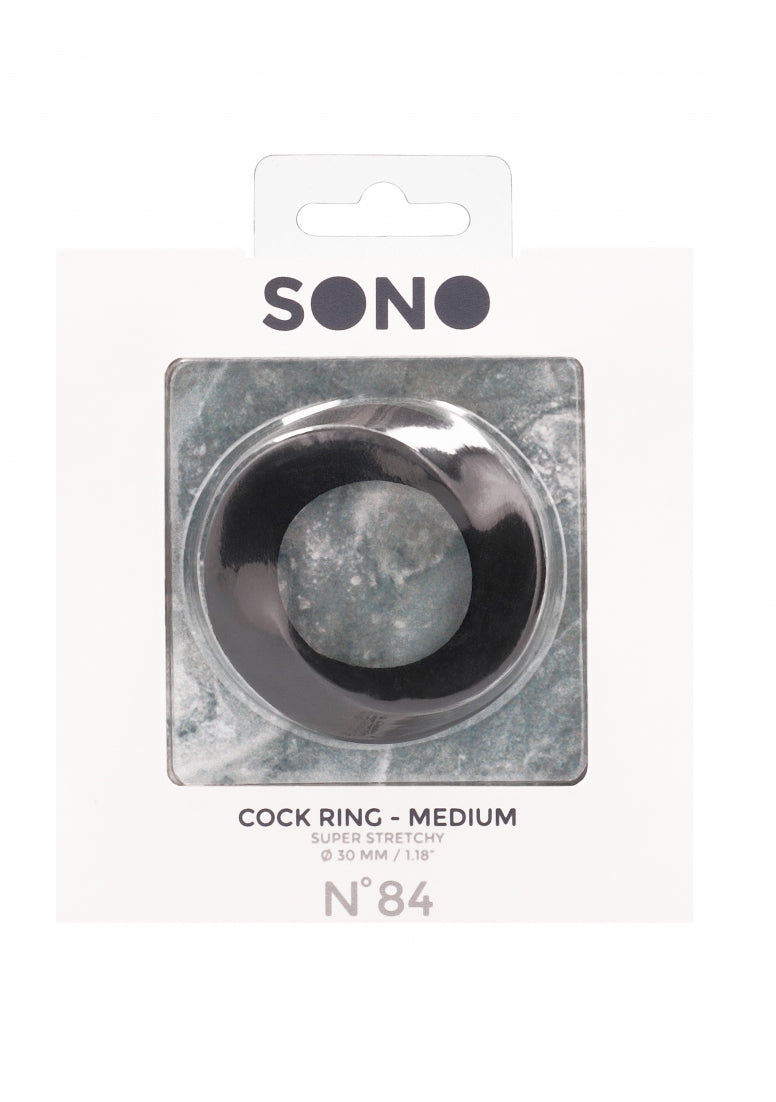 No. 84 - Cock Ring - Medium - Black