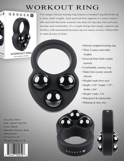 Workout Ring - Silicone Weighted Training Ring