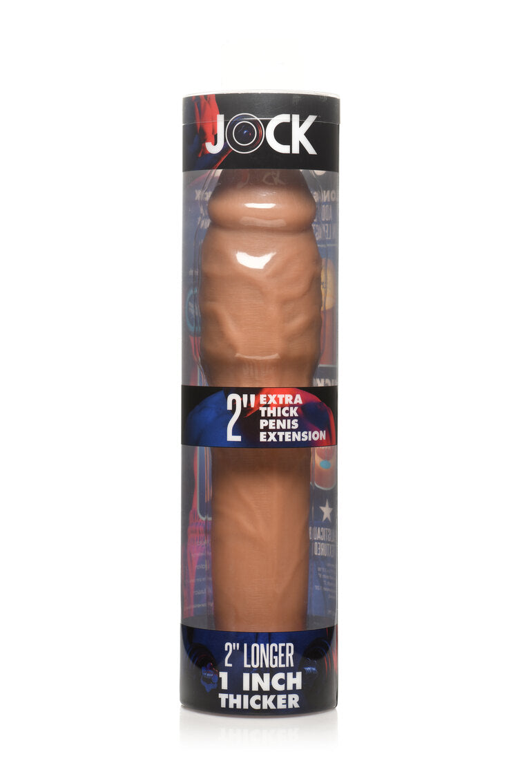 Jock Extra Thick 2" Penis Extension Sleeve - Medium