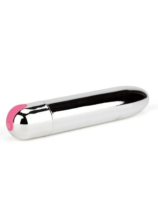 Pink Pussycat Vibrating Bullet - Silver