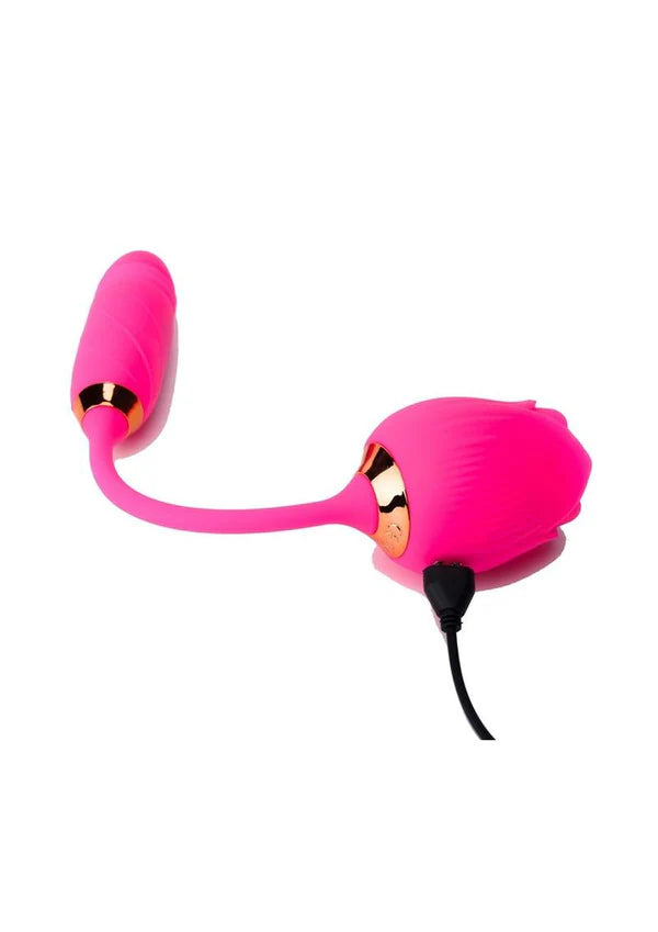 Pink Pussycat Vibrating Licking Rose - Pink