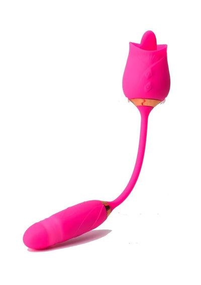 Pink Pussycat Vibrating Licking Rose - Pink