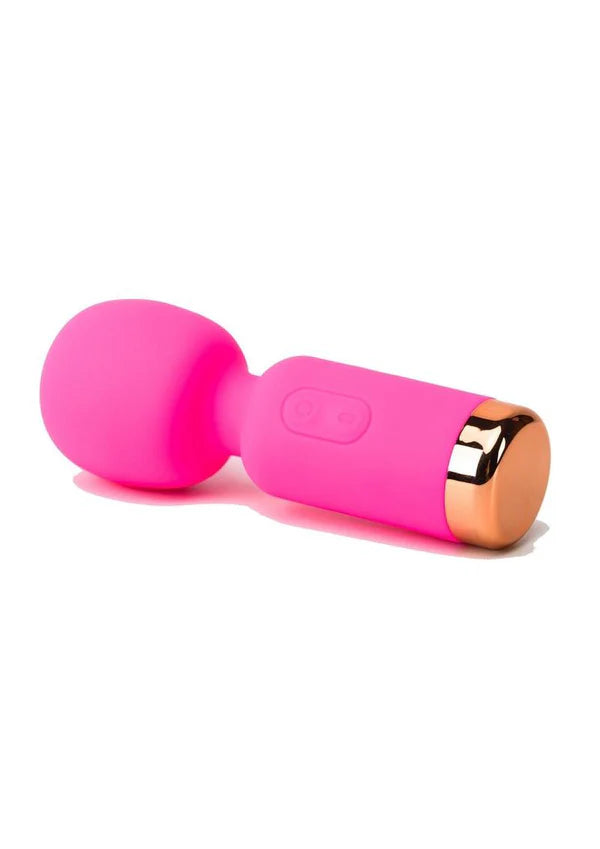 Pink Pussycat Pocket Wand Massager - Pink