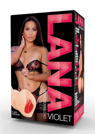 Lana Violet Porn Star Pussy Stroker - Black Box Packaging