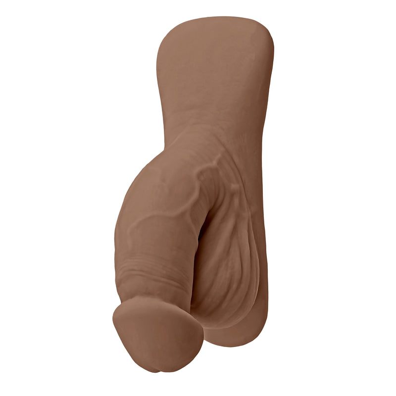 4" Packer - Dark - Realistic Penis Packer
