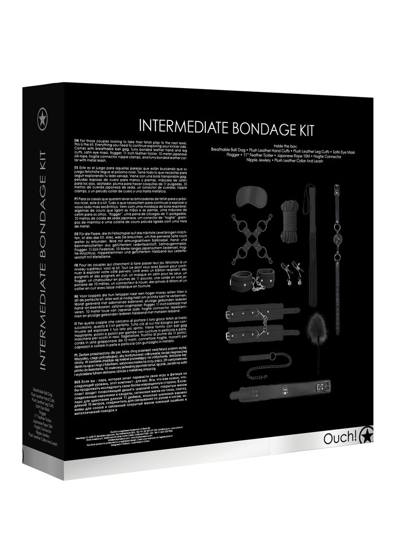 Intermediate Bondage Kit - Black