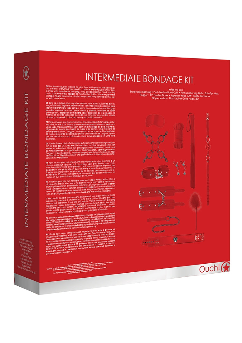 Intermediate Bondage Kit - Red