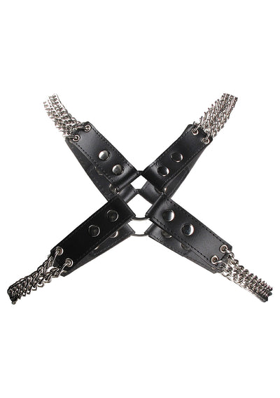 Chain And Chain Harness - One Size - Black