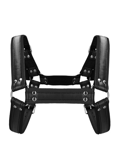 Buckle Bulldog Harness - S/m - Black