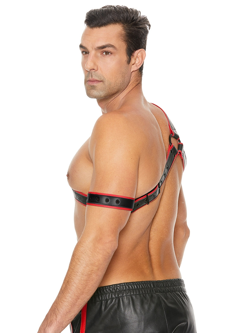 Gladiator Harness - One Size - Red