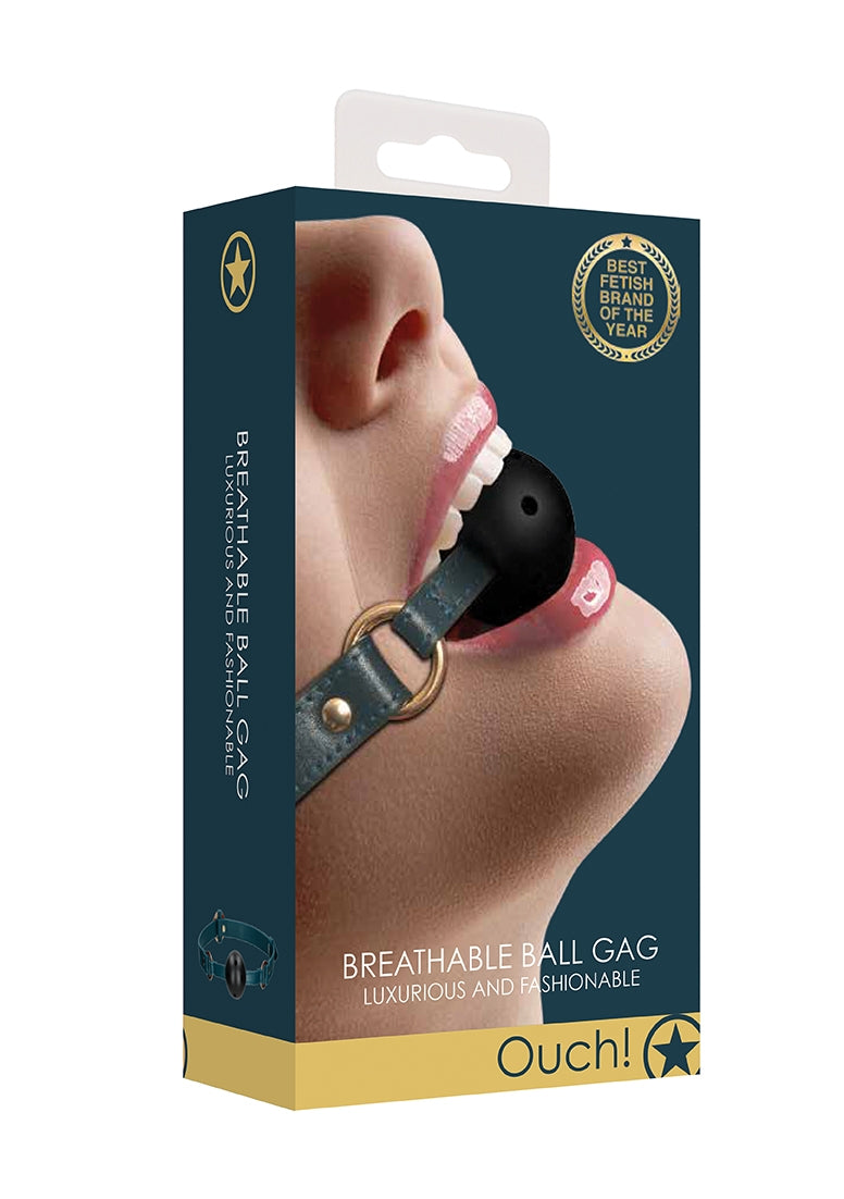 Ouch Halo - Breathable Ball Gag - Green