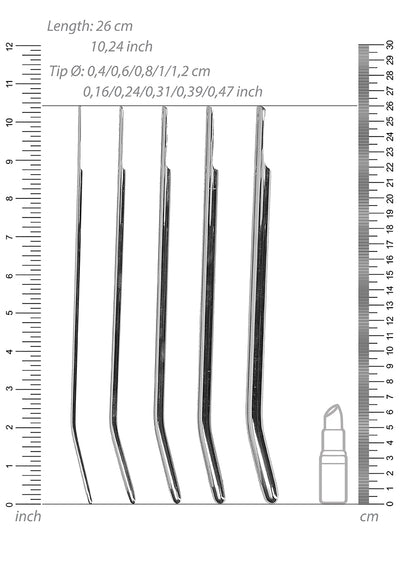 Urethral Sounding - Metal Dilator Set