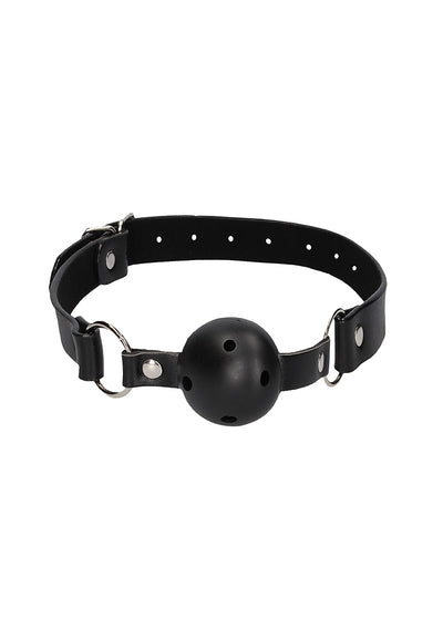 Breathable Ball Gag With Nipple Clamps