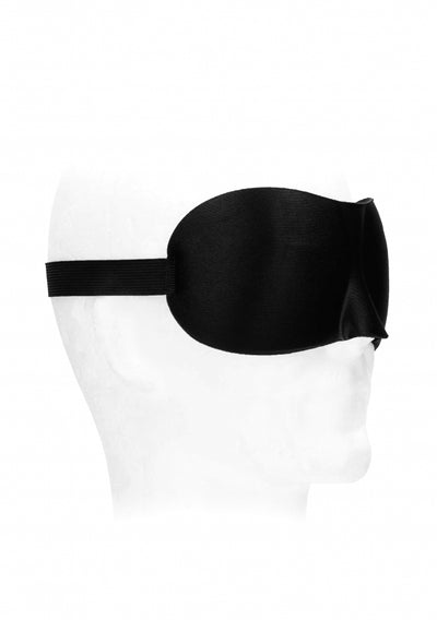Satin Curvy Eye Mask - With Elastic Straps