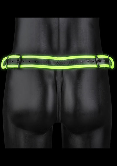 Striped Jock Strap - Glow In The Dark