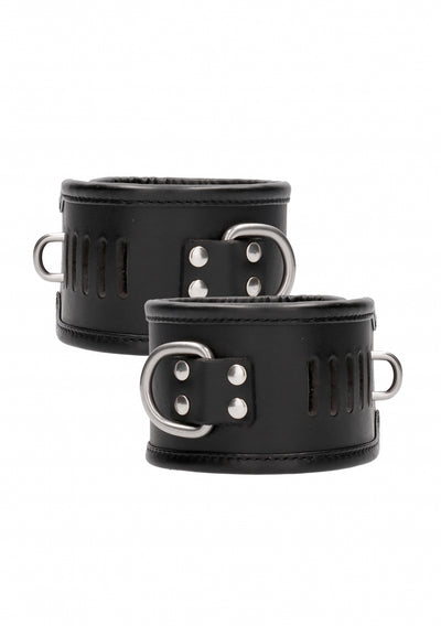 Restraint Ankle Cuff With Padlock - Black