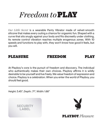 Our Little Secret - Playboy Pleasure