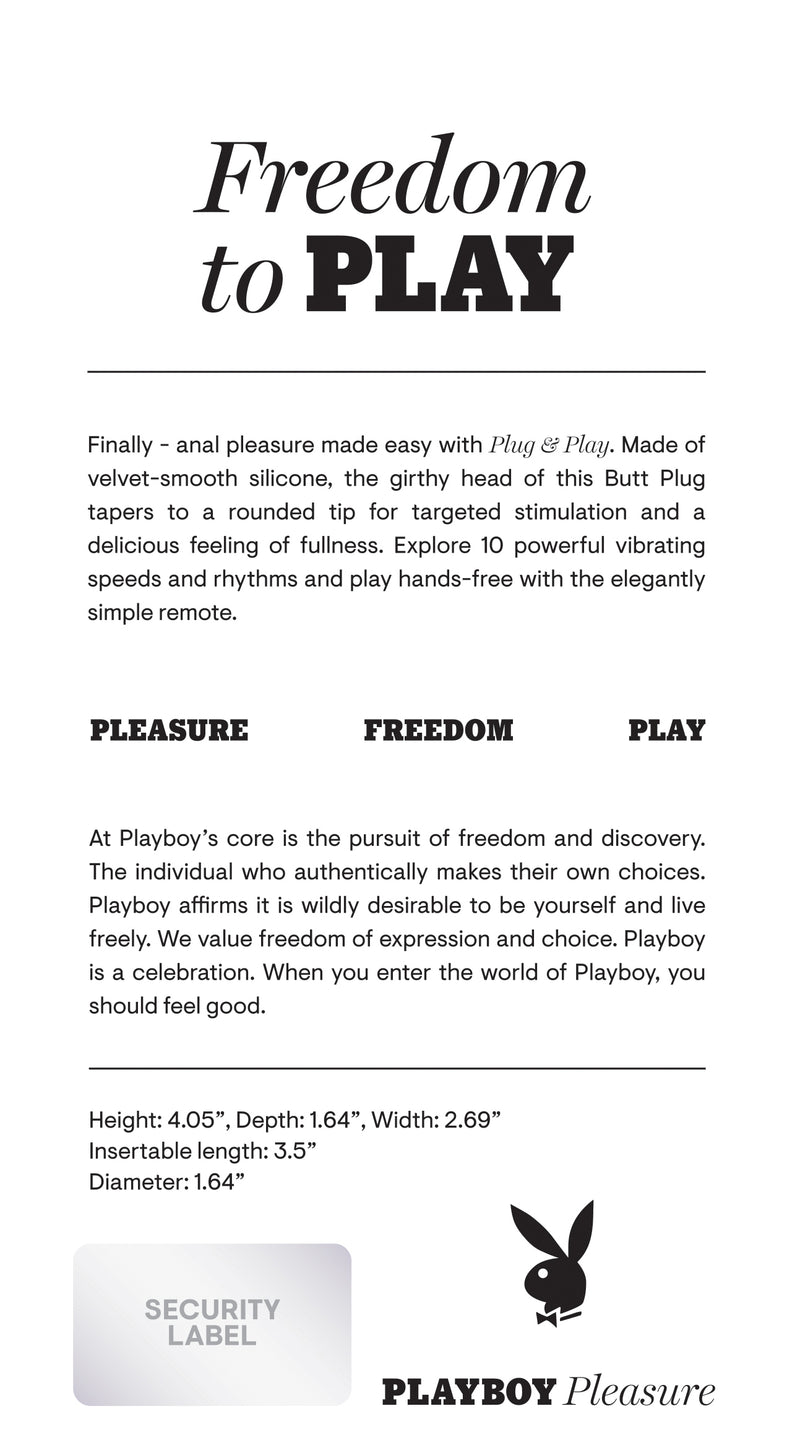 Plug & Play - Playboy Pleasure