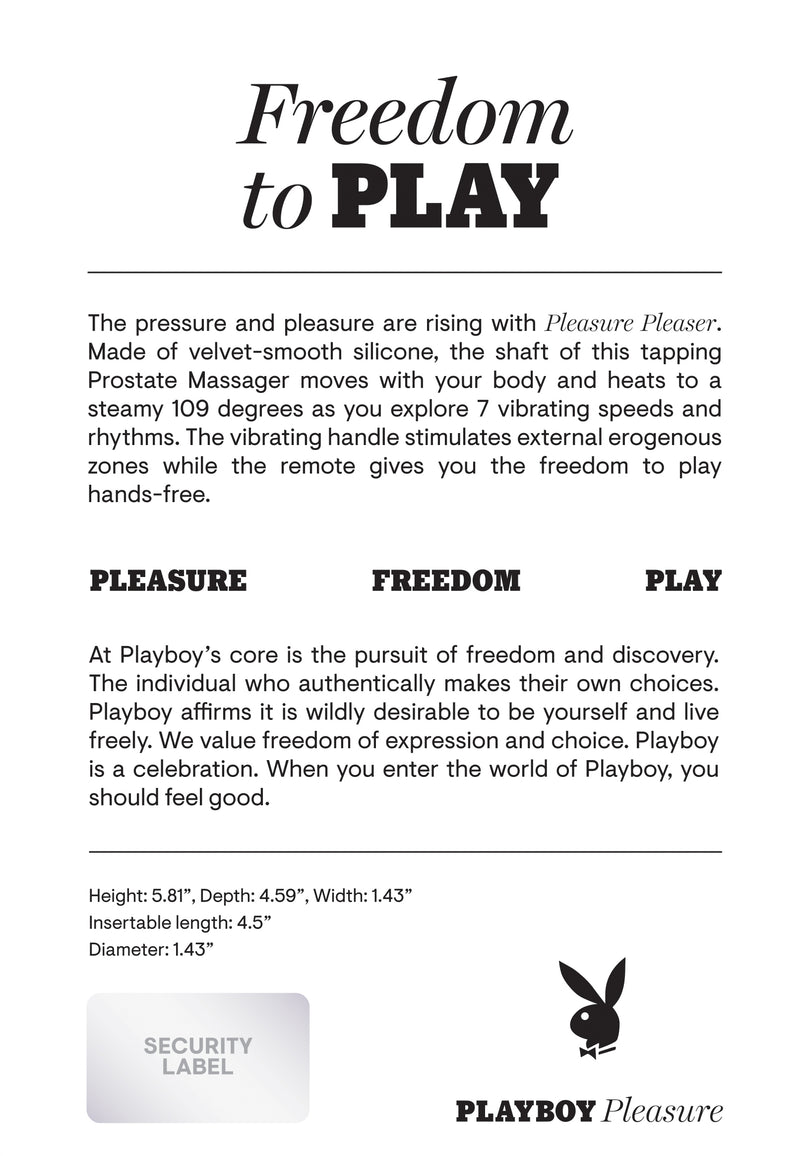 Pleasure Pleasure - Playboy Pleasure