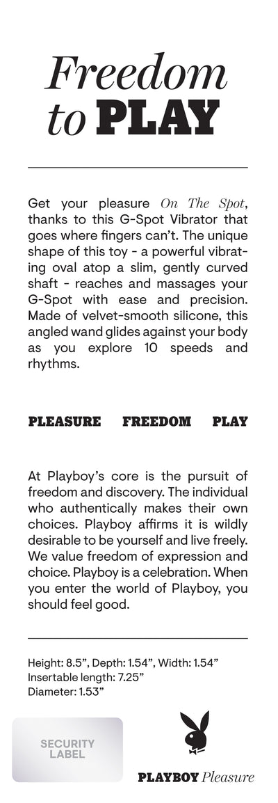 On The Spot - Playboy Pleasure