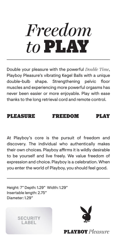 Double Time - Playboy Pleasure