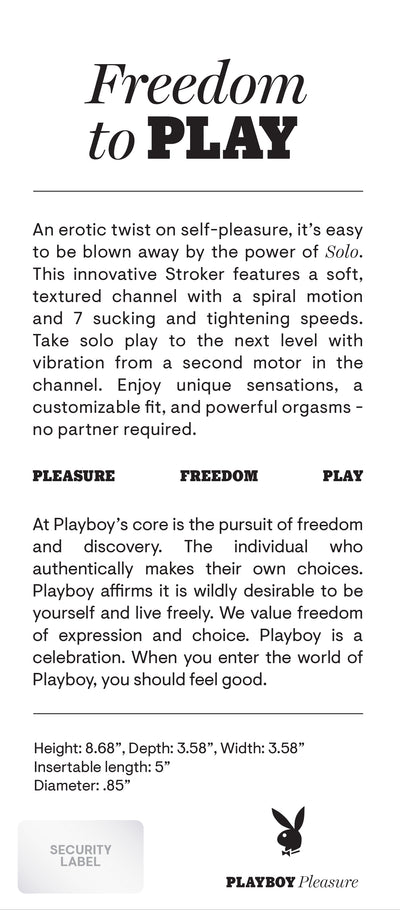 Solo Stroker - Playboy Pleasure