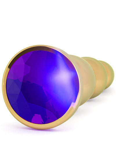 R3 - Gold Plug - 4,8 Inch - Purple Sapphire