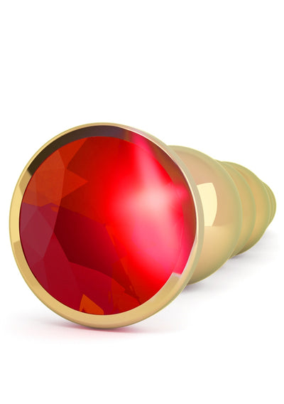 R5 - Gold Plug - 4,9 Inch - Red Sapphire