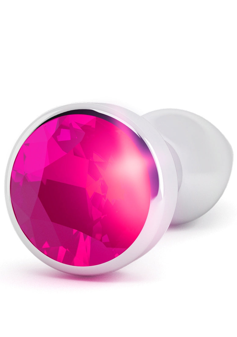 R9 - Silver Plug - 3,9 Inch - Pink Sapphire