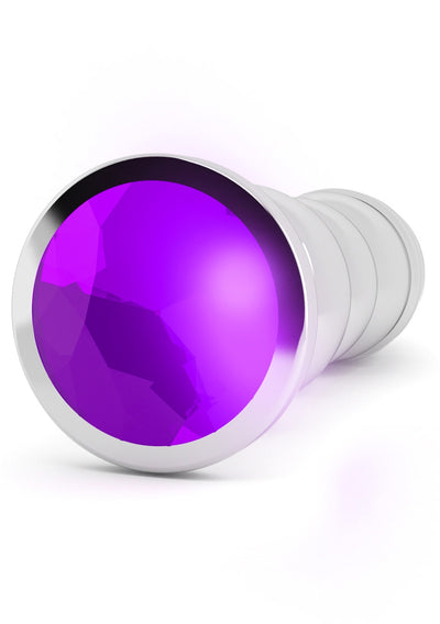 R10 - Silver Plug - 4,9 Inch - Purple Sapphire