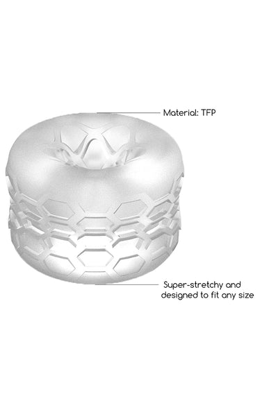 N0. 94 - Reversible Masturbator And Bumper - Transparent