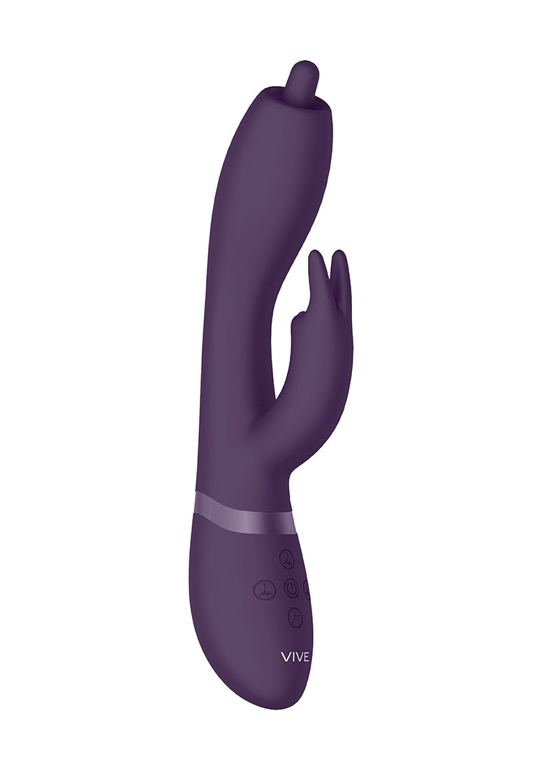 Nilo - Pinpoint Rotating G-spot Rabbit - Purple