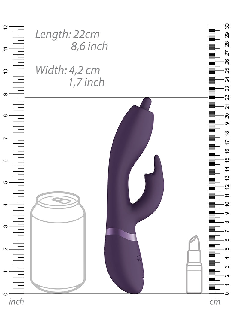 Nilo - Pinpoint Rotating G-spot Rabbit - Purple