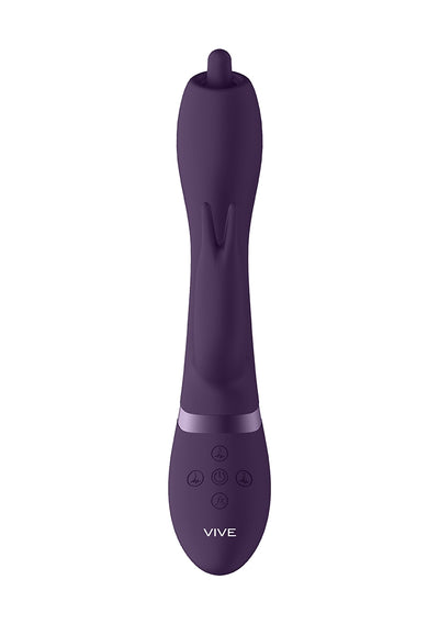 Nilo - Pinpoint Rotating G-spot Rabbit - Purple