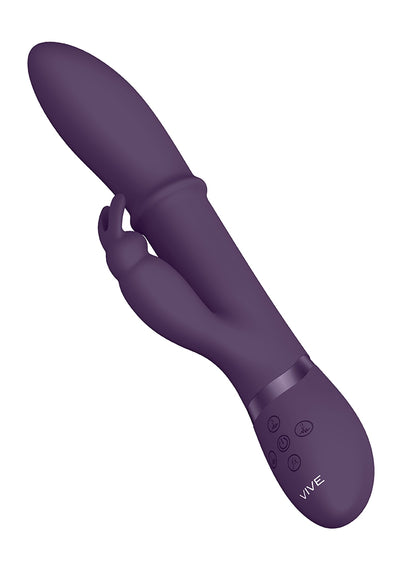 Halo - Ring Rabbit Vibrator - Purple