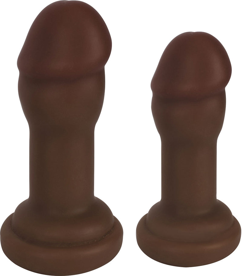 Jock Anal Plug Duo - Chocolate