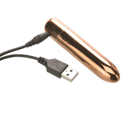 Adam & Eve Eve's Copper Cutie Rechargeable Bullet - 5 Year Warranty