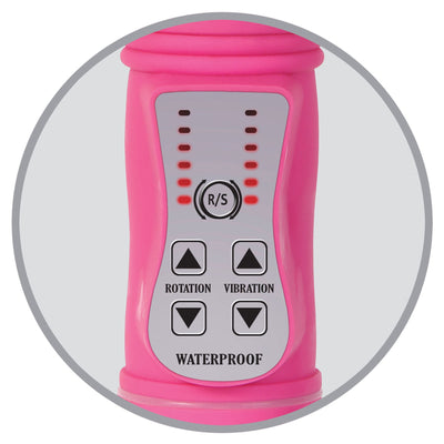 Eve's First Thruster Rabbit Vibe - Pink - 5 Year Warranty