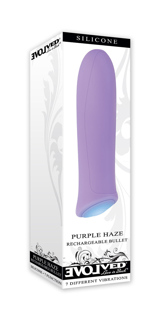 Purple Haze Powerful Vibrating Silicone Bullet - 5 Year Warranty