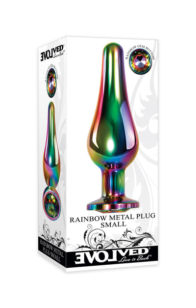Rainbow Metal Plug Small