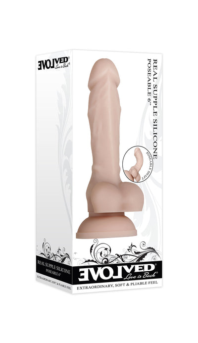 Real Supple Silicone Poseable 6"