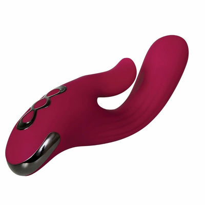 Red Dream Curved Flexible Dual Motor Vibrator - 5 Year Warranty